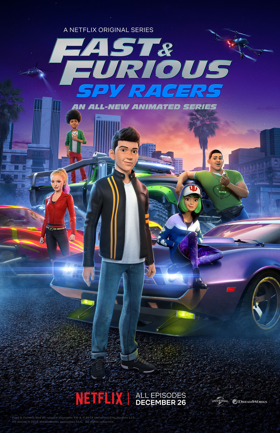 Fast Furious Spy Racers Season 1 เร็ว แรง ทะลุนรก ซิ่งสยบโลก ปี 1 ตอนที่ 1-8 พากย์ไทย